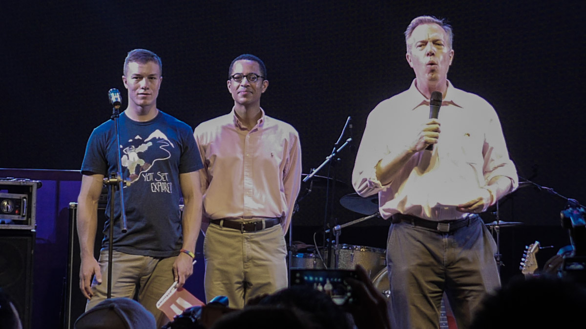 US Ambassador Ted Osius (right) ASEAN Pride celebration 2015